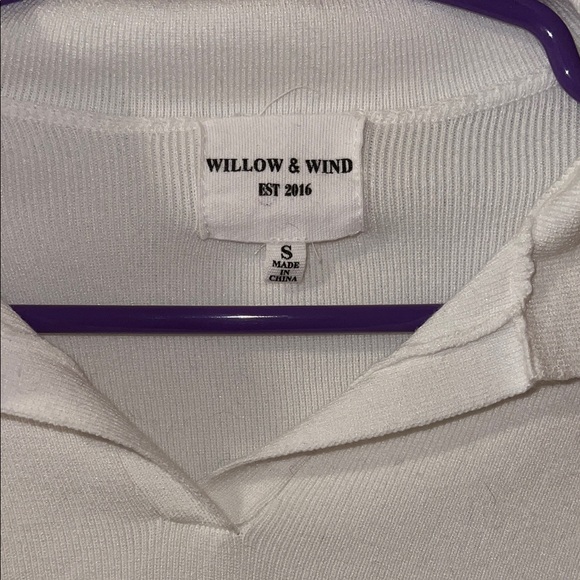 Willow & Wind White Long Sleeve Top - Picture 4 of 10